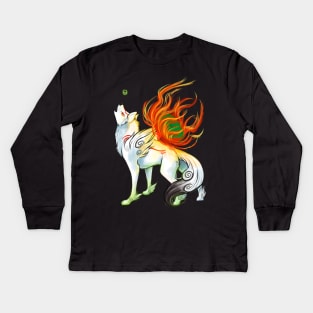 Okami Kids Long Sleeve T-Shirt